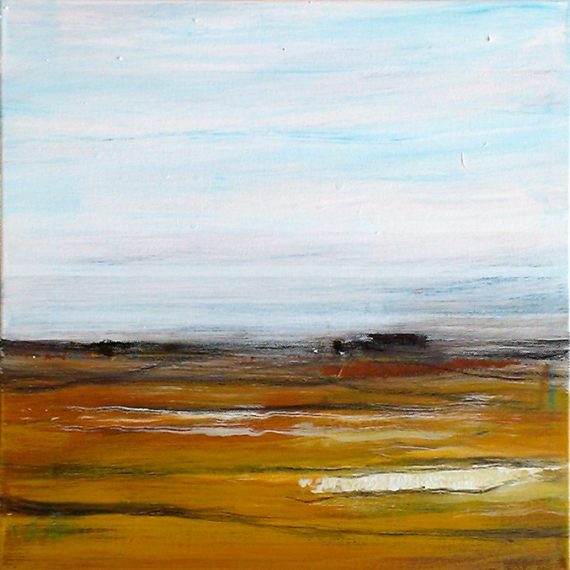 Achterland 09 - oil on canvas - 40x40cm