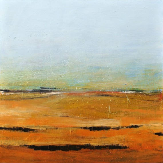 Achterland 01 - oil on canvas - 100x100cm