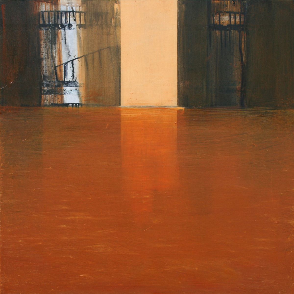 Passage 09 - 100x100cm - oil on canvas