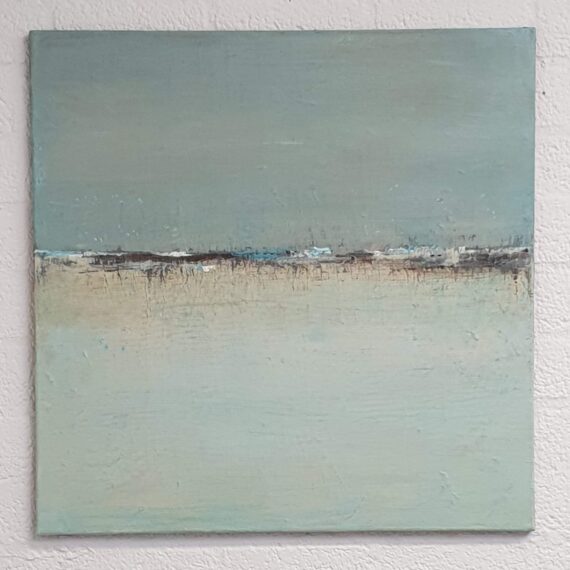 Skyline 1 - olieverf op linnen - 70 x 70 cm