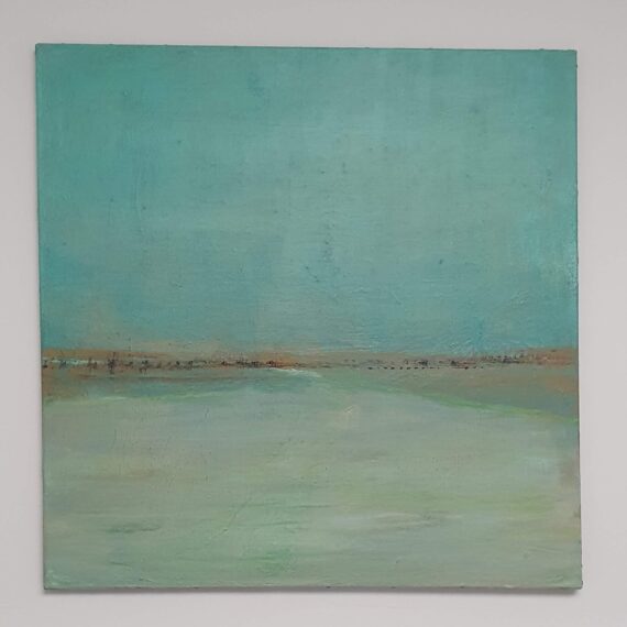 Skyline 3 - olieverf op linnen - 70 x 70 cm