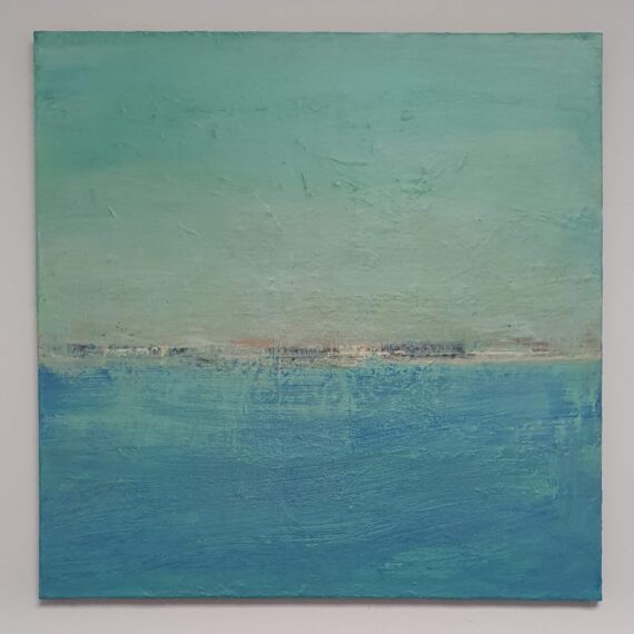 Skyline 2 - olieverf op linnen - 70 x 70 cm